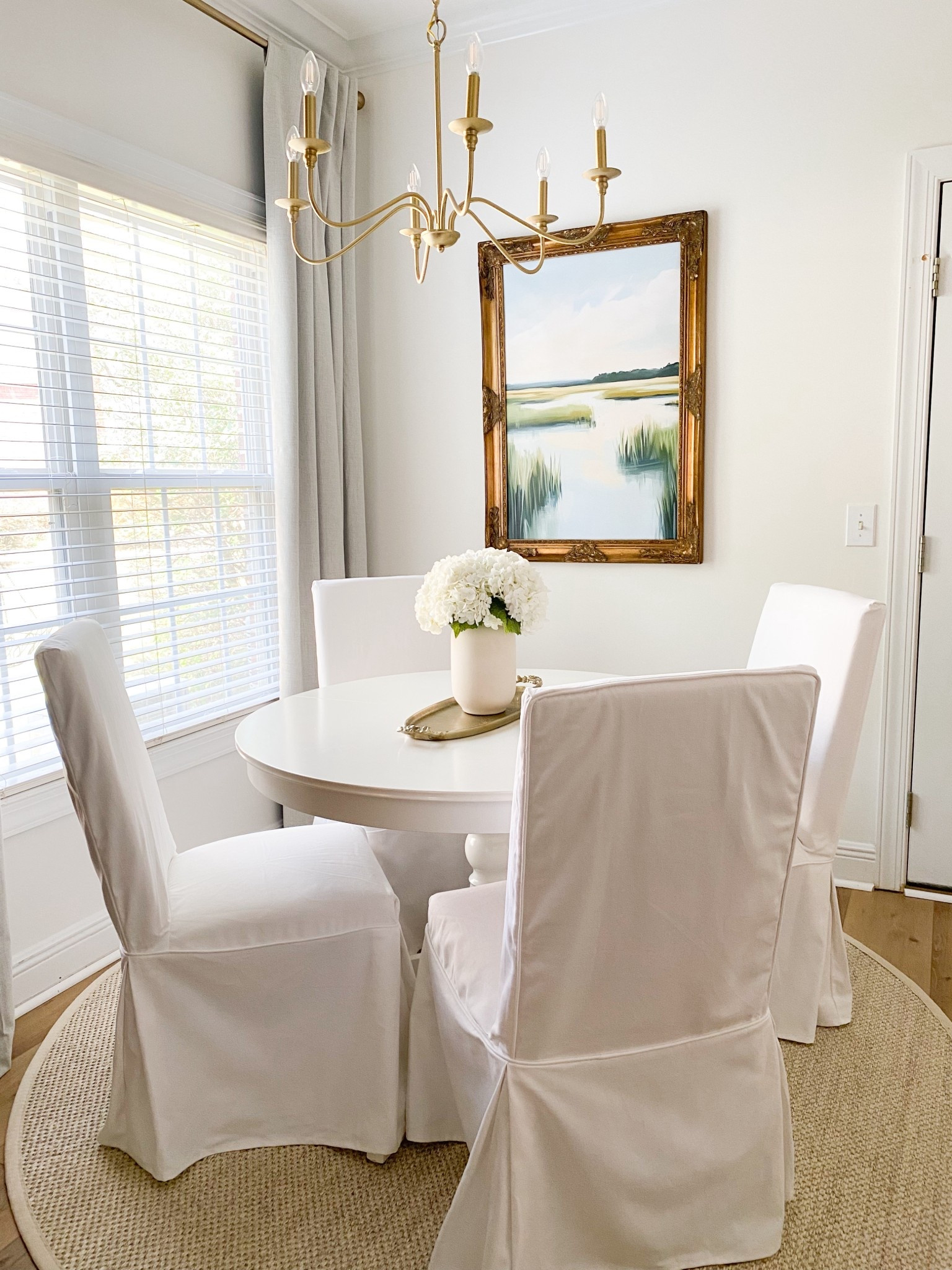 Slipcover chairs for breakfast nook! 

#LTKStyleTip #LTKFamily #LTKHome
