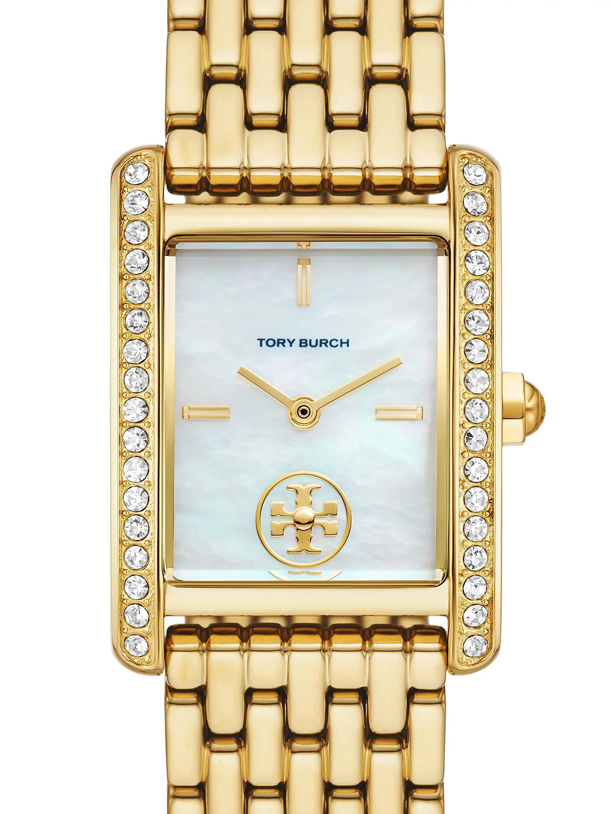 Eleanor Goldtone & Crystal Bracelet Watch | Saks Fifth Avenue
