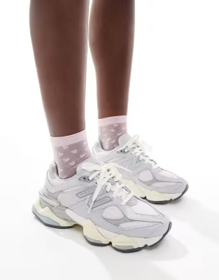 New Balance 9060 sneakers in light gray | ASOS (Global)