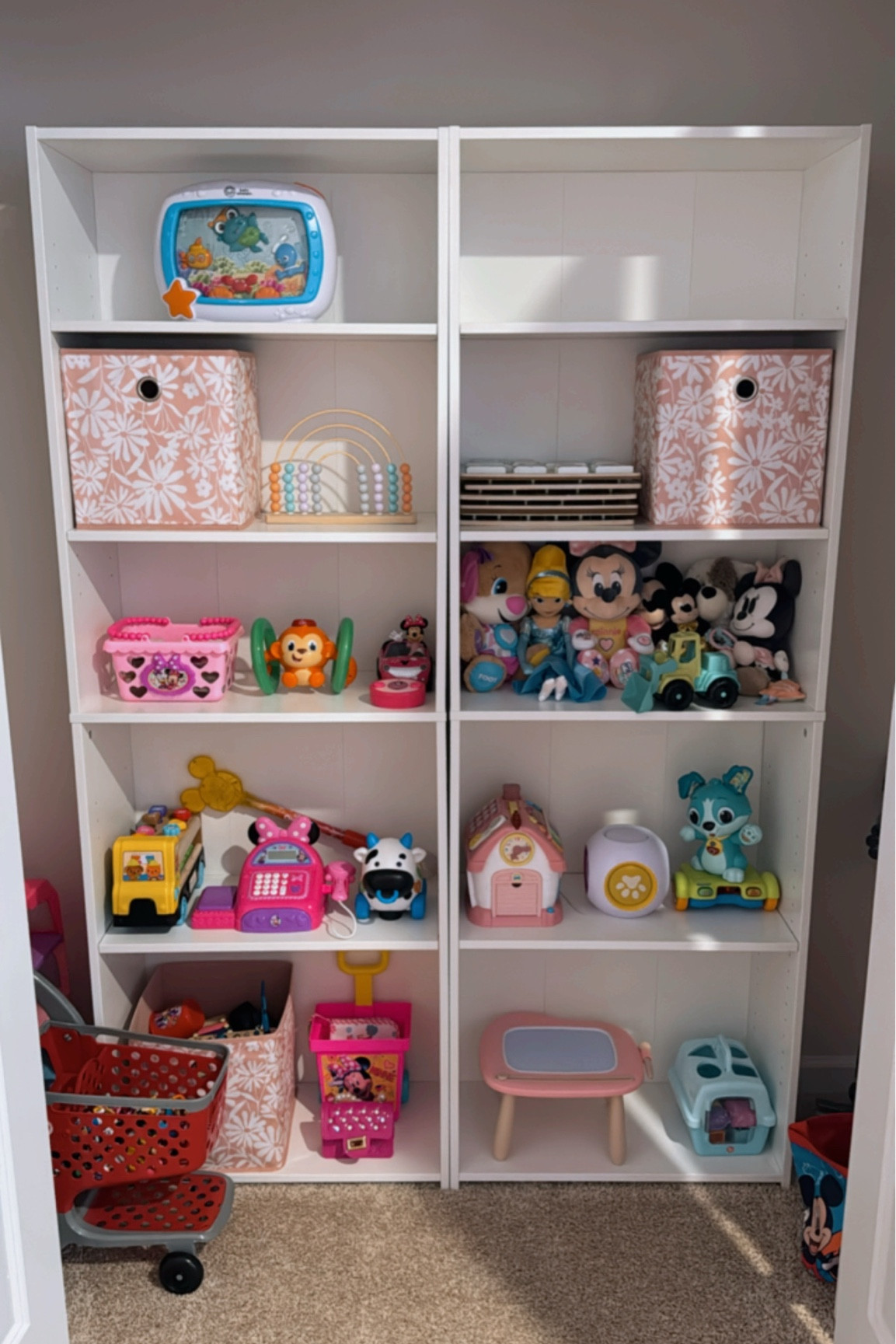 For $40, these 5 shelf bookcases are AMAZINGGGGG! Seriously such great quality for the price & they were insanely easy to assemble + mount to the wall! I bought 4 of them to use to organize closets in my house - the shelves are completely adjustable too! They come in 3 colors. Such a great Target find!

Bookcase / bookshelf / closet organization / home organization / playroom organization / toys organization / home decor / 

#LTKHome #LTKFamily #LTKFindsUnder50