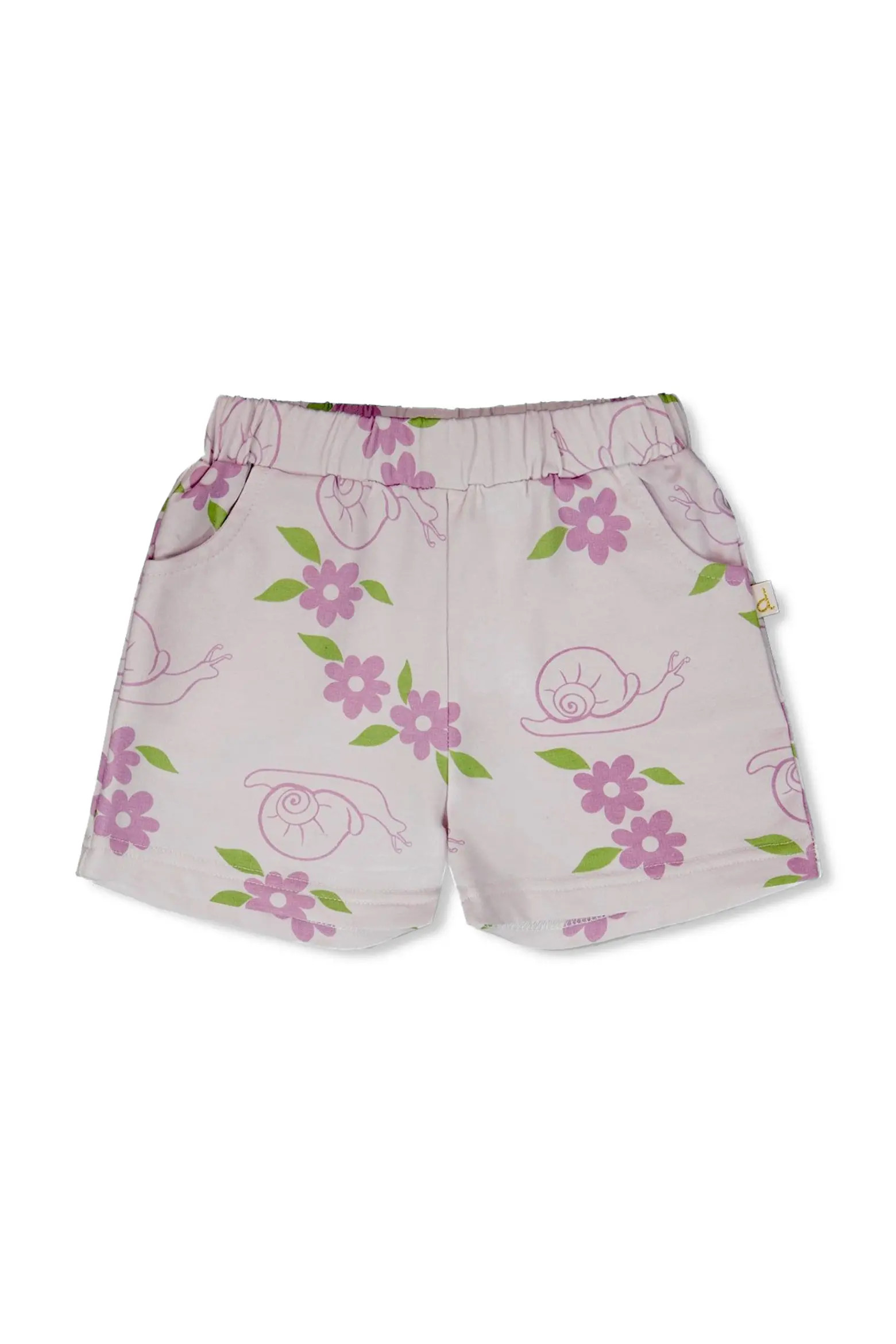 Deux par Deux French Terry Snails Print Shorts (Women) | Nordstrom | Nordstrom