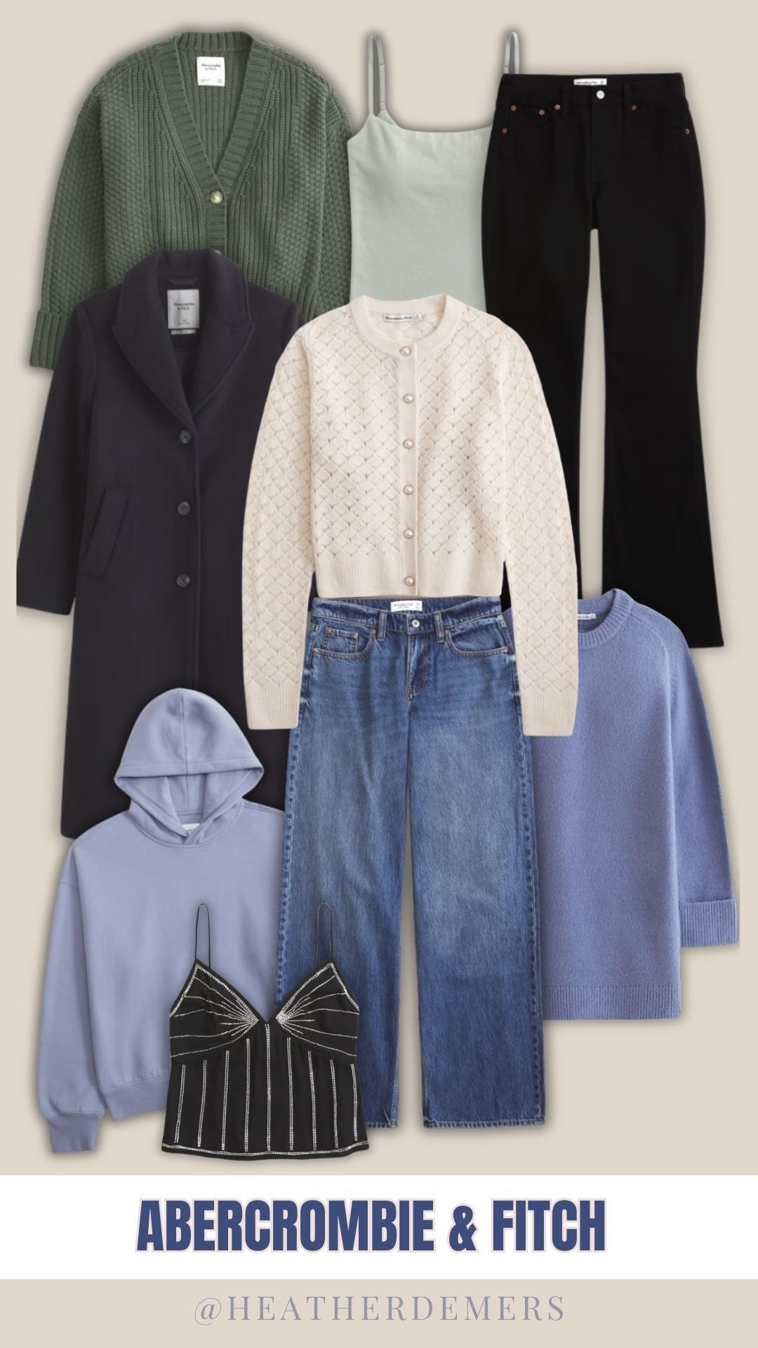 Abercrombie & Fitch has so many great winter clothing options! Love Abercrombie jeans!

✨ 

 