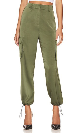 superdown Seleste Drawstring Jogger Pant in cream | Revolve Clothing (Global)