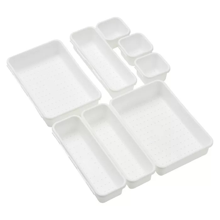 Interlocking Drawer Organizer Set - White - Room Essentials™ | Target