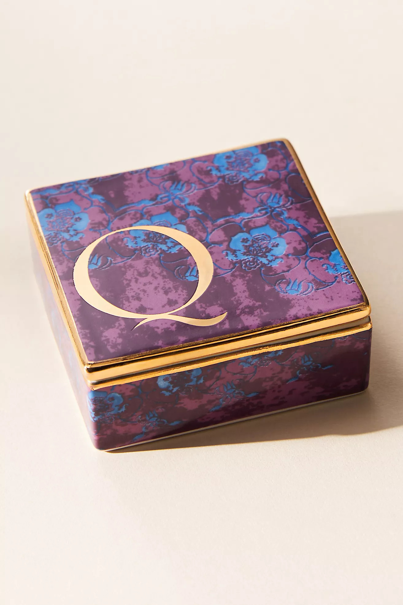 Venice Monogram Trinket Dish | Anthropologie (US)