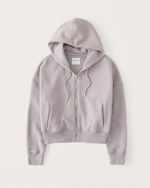 Women's softAF MAX Easy Wedge Full-Zip | Women's Tops | Abercrombie.com | Abercrombie & Fitch (US)