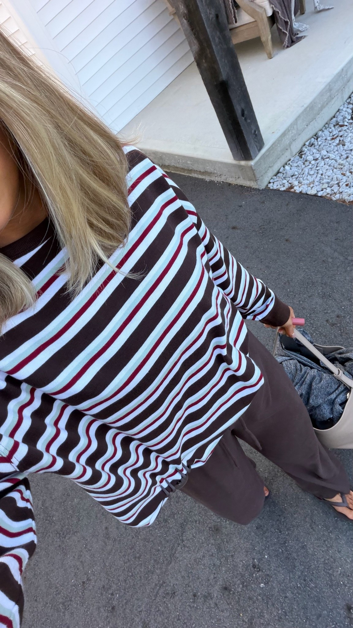 The PERFECT comfy mom fit. Wearing this for our flight to FL🤎 (wearing medium top & small pants) these pants are one of my most worn items in my closet, they are heavenly.

#LTKmomlife #LTKootd #LTKTravel