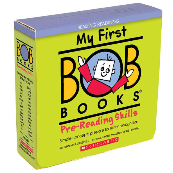 My First Bob Books - Pre-Reading Skills Box Set Phonics, Ages 3 and up, Pre-K (Reading Readiness) | Barnes & Noble
