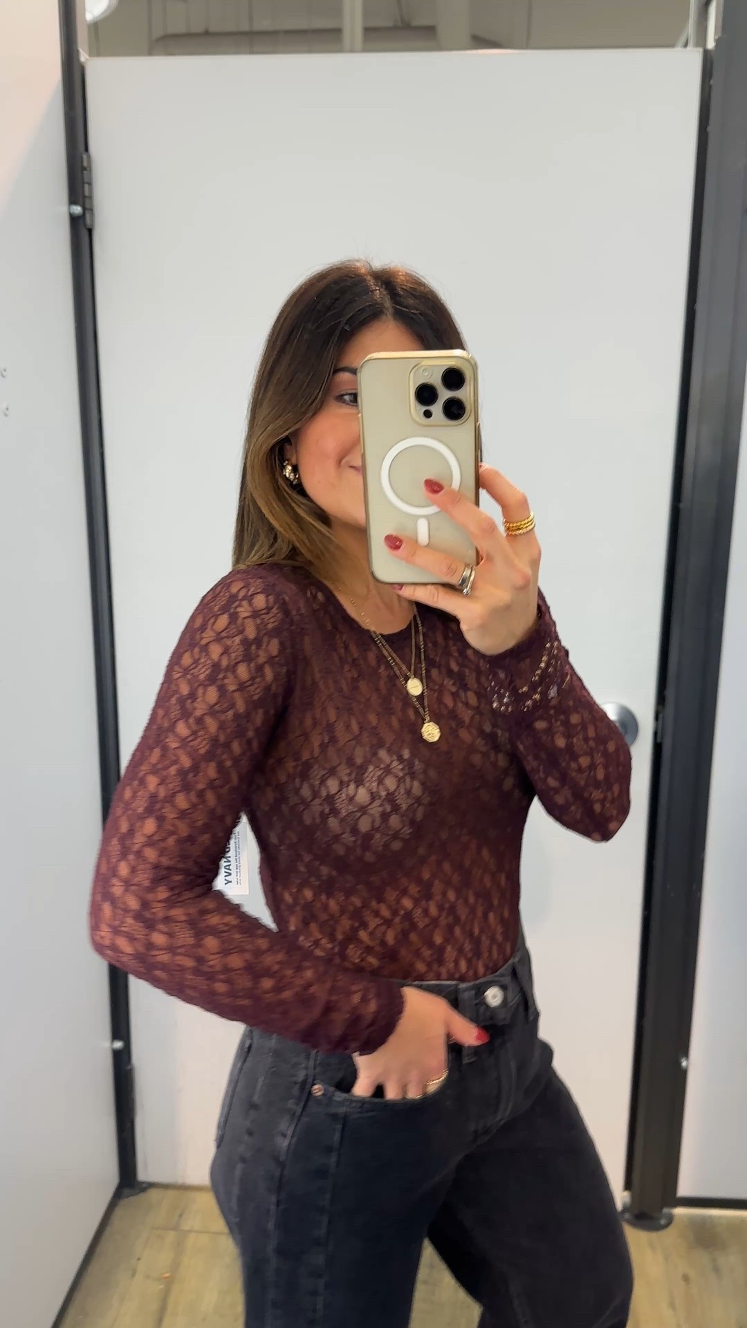 Lived this lace top! Available in 3 colors. Perfect to wear with a black bra or top underneath. Take 20% off right now!
Top size small
Jeans size 0
Take 50% off these loafers. They are so good! 

#LTKShoeCrush #LTKFindsUnder50 #LTKSaleAlert