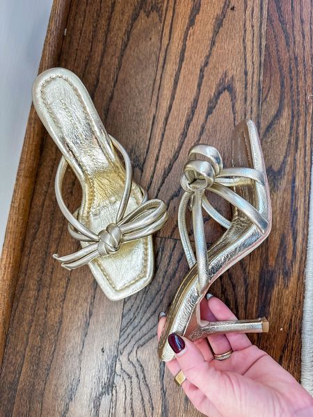 The PRETTIEST holiday bow heels are on sale at Nordstrom and Saks! I wear my true size 6.5 and they fit perfectly. If you’ve had these on your wishlist, go ahead and snag them on sale right now. If you prefer to shop at Tuckernuck, use code YOUROCK for 20% off  too (i discovered that code a few months ago and I I think it still works!). 

#LTKshoecrush #LTKSeasonal #LTKHoliday