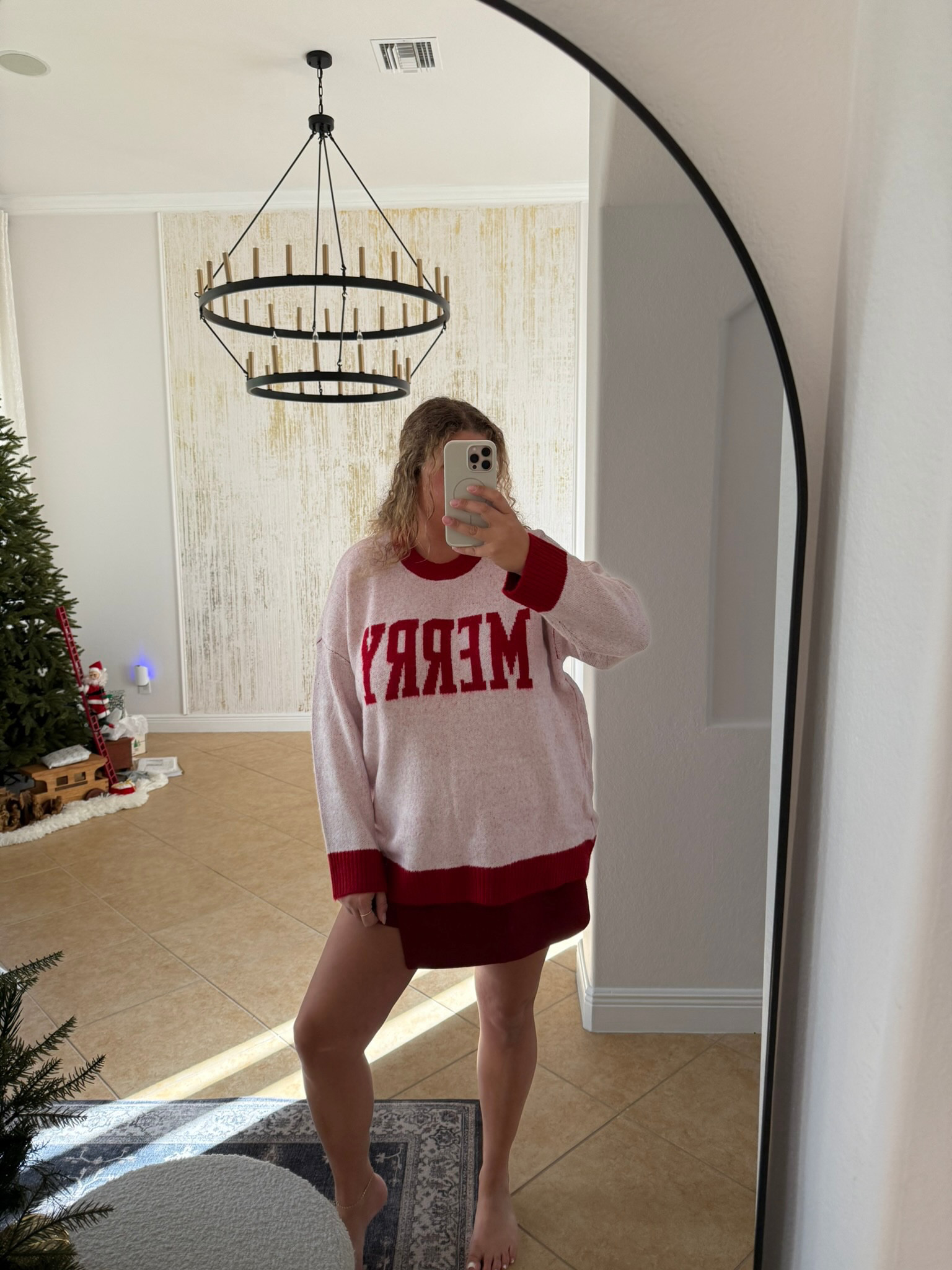 cute christmas sweater and holiday party outfit ideas  

 #LTKHoliday #LTKSeasonal