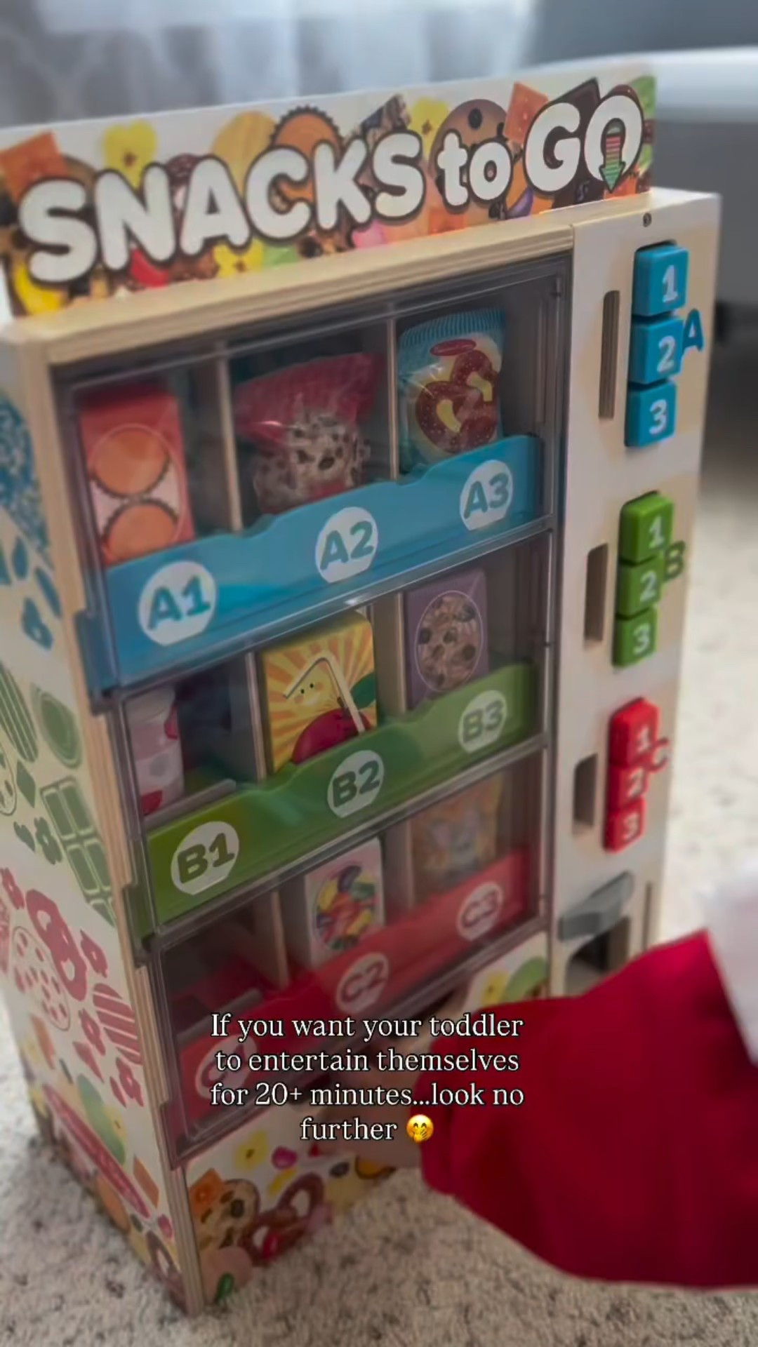 My toddler can’t stop playing with this @melissaanddougtoys vending machine and honestly neither can I 🤣 She loves stocking the snacks and using the money to buy them too! 🍿🥨🥤

Comment SHOP for details to be sent directly to you or follow me on @shop.ltk 🛍️

#toddlermom #momlife #toddlerlife #toddleractivities #toys