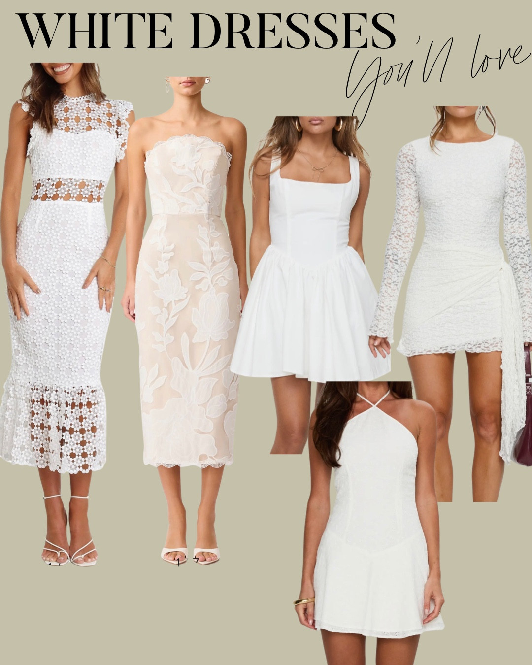 White dresses for brides spring dresses bridal 

#LTKSaleAlert #LTKWedding #LTKspringtrends