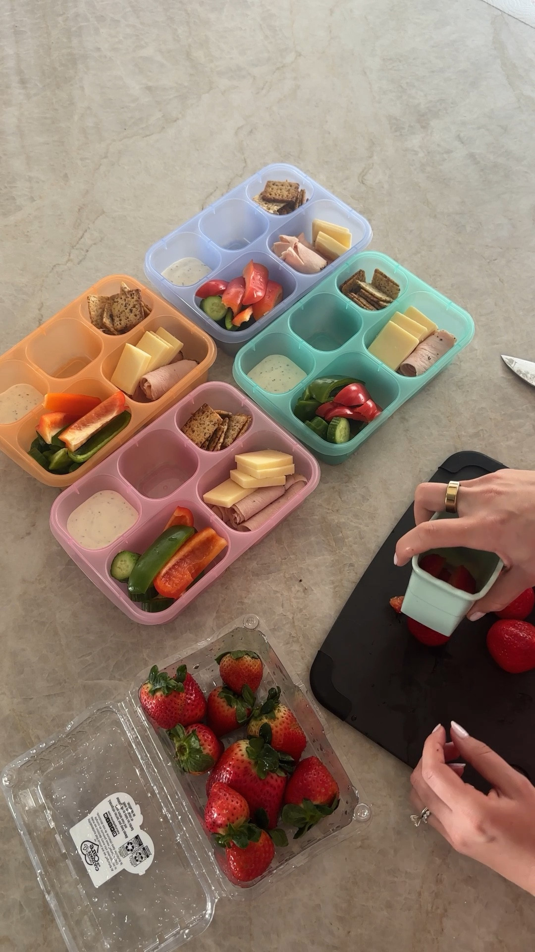 Bento box snacks are my new favorite way to always have something healthy on hand! Plus these are the perfect size (hold more than others) are cute colors and are great quality. Stay tuned for more in my snack box rotation 🍓🥕🧀🫐🥒🥜 this is a kitchen and meal prep must! 

#LTKfitness #LTKkids #LTKhome