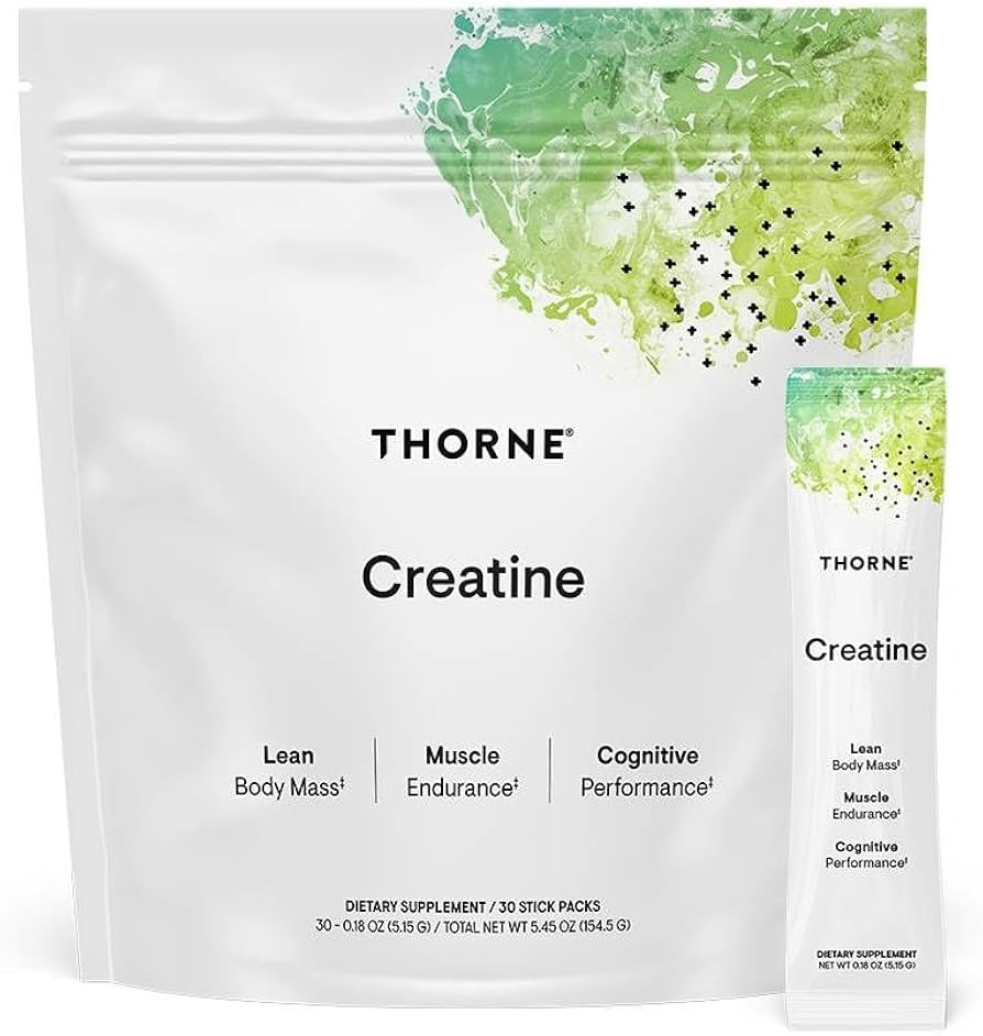 THORNE - Creatine - Creatine Monohydrate, Amino Acid Powder - Support Muscles, Cellular Energy an... | Amazon (US)
