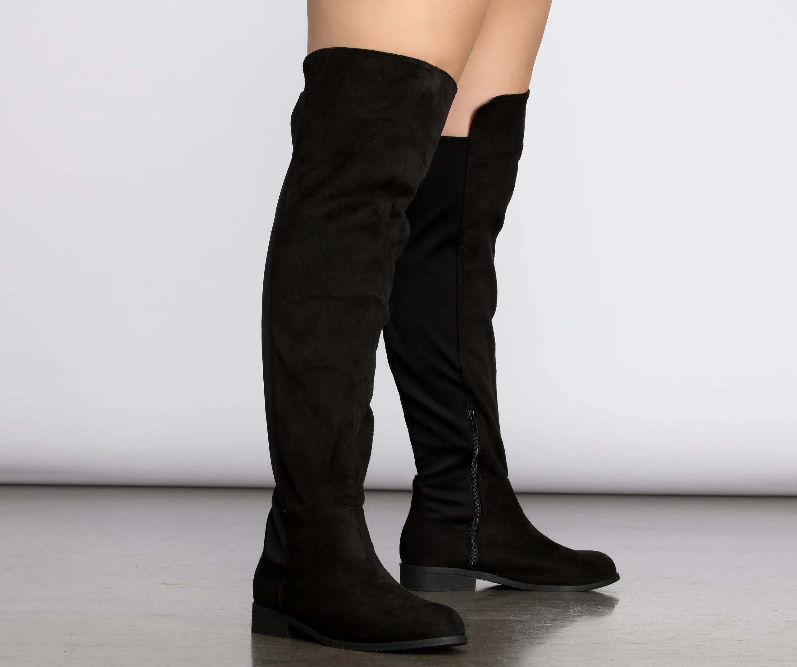 I Want It All 50/50 Wide Calf Boots | Windsor Stores