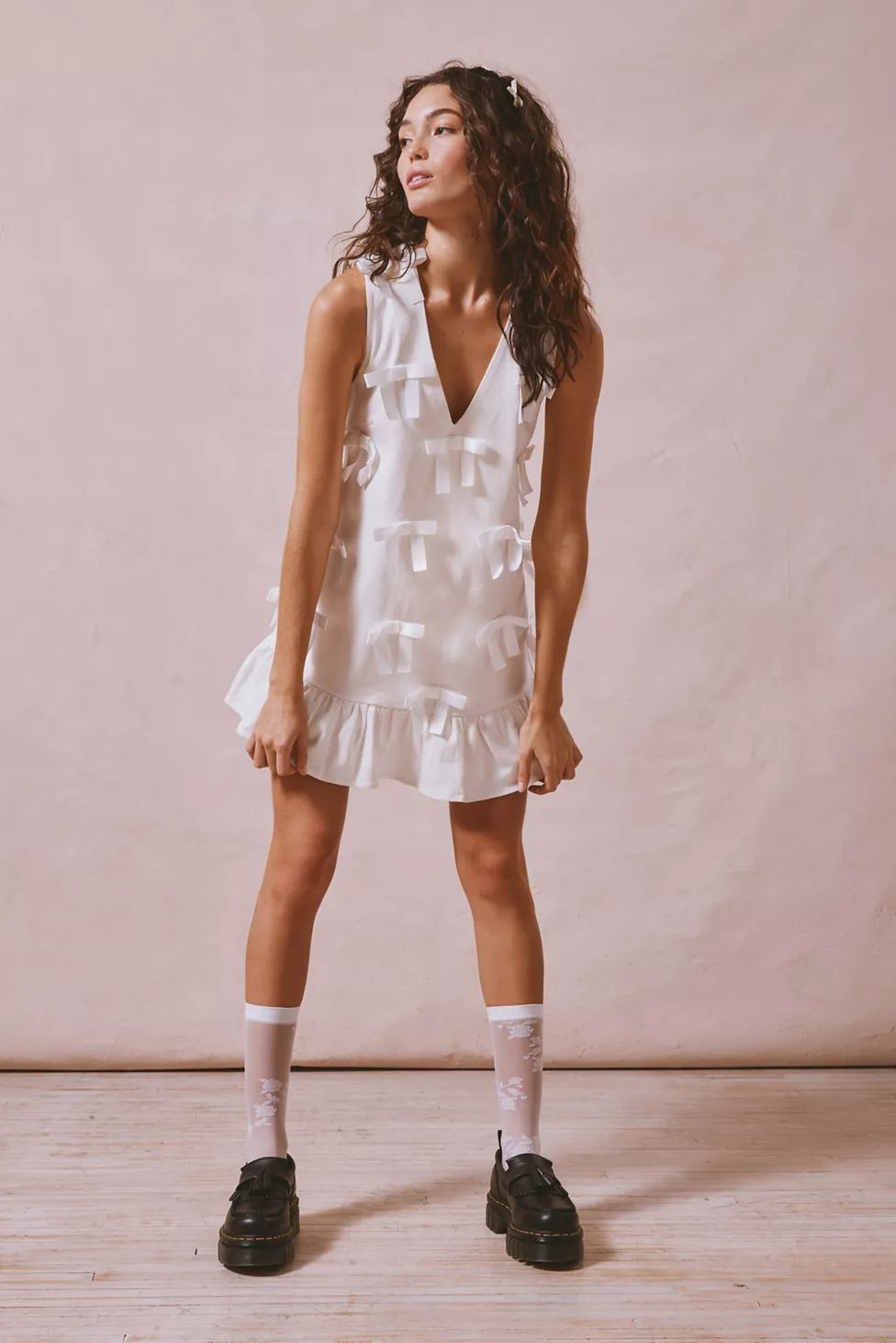 Sister Jane Bloom Bow Mini Dress | Urban Outfitters (US and RoW)