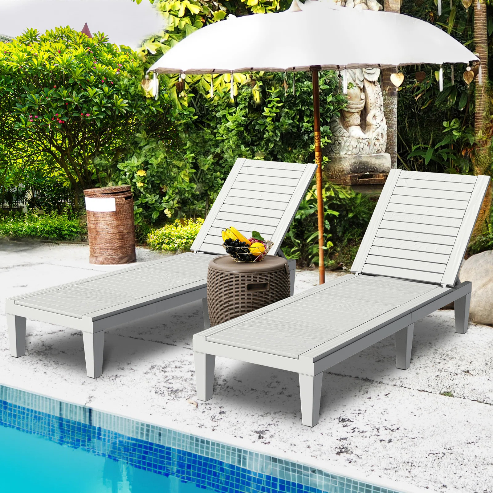 Elainea Outdoor Chaise Lounge | Wayfair North America