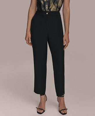 Women's Slim Leg Ankle Pants, Regular & Petite | Macy's