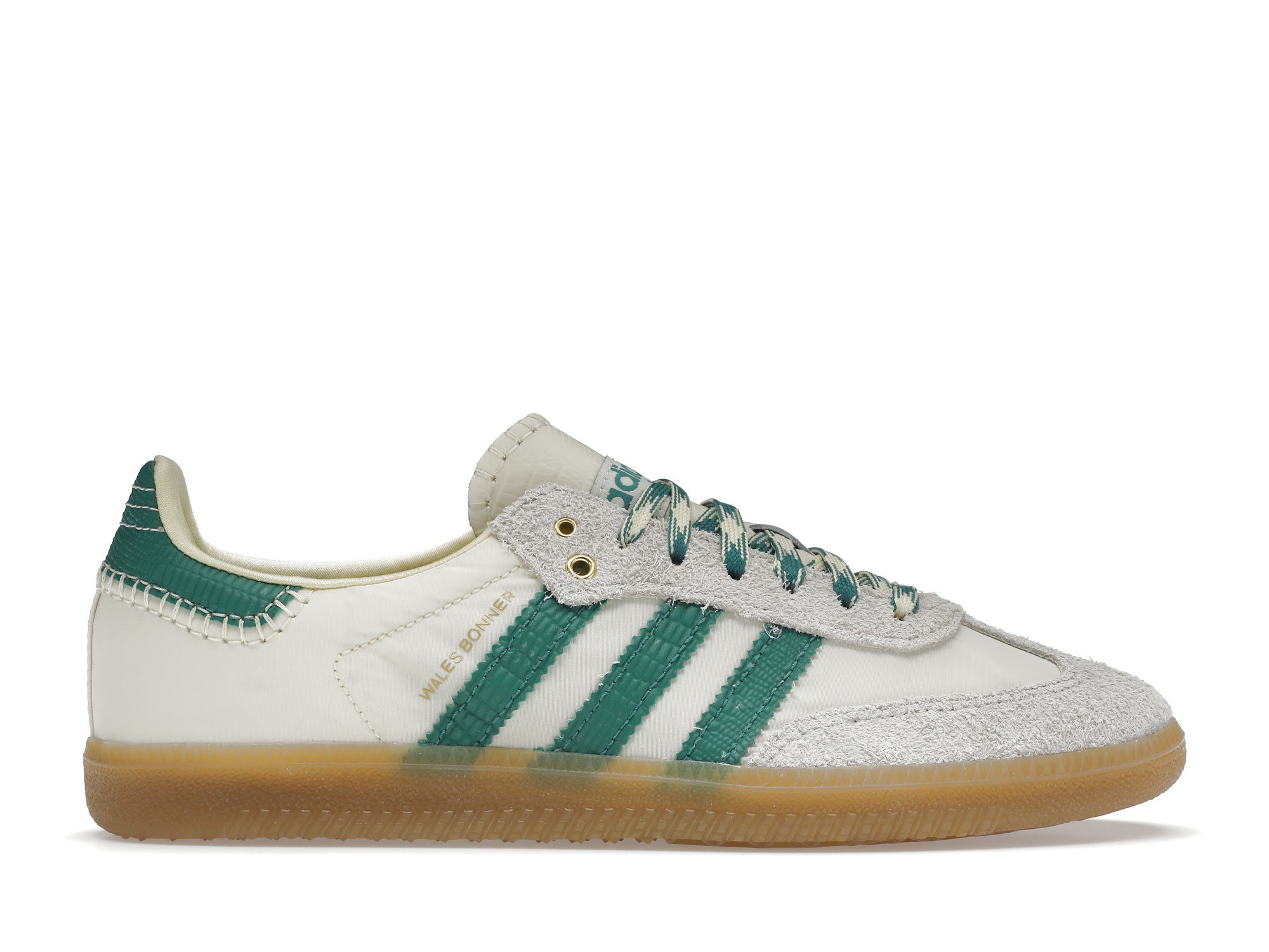 Men's Adidas Samba Wales Bonner Sneakers in Cream/Green/Gum | StockX