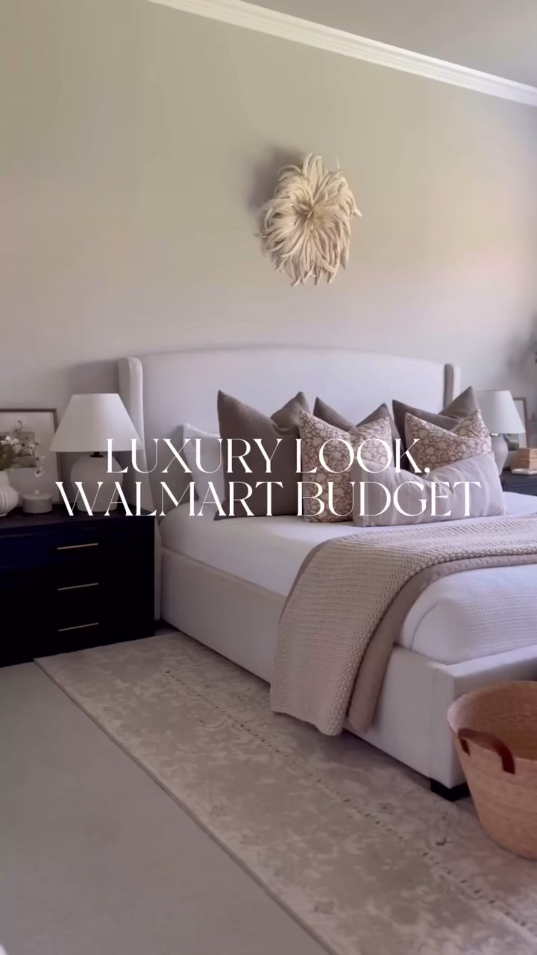 Walmart home finds that seriously wow! 🤍 These pieces look so high-end but are super affordable. The nightstands (on sale 🚨) have built-in outlets—such a game changer. The oversized floor mirror is a must-have and such a steal. 

This bench + ottoman duo? So chic and perfect for extra lounging and storage. And these vases… total Pottery Barn vibes without the price tag. 😏

#WalmartHome #AffordableHomeDecor #PotteryBarnDupe #HomeFavorites #BudgetFriendlyDecor #FurnitureFinds

#LTKHome #LTKSeasonal #LTKSaleAlert