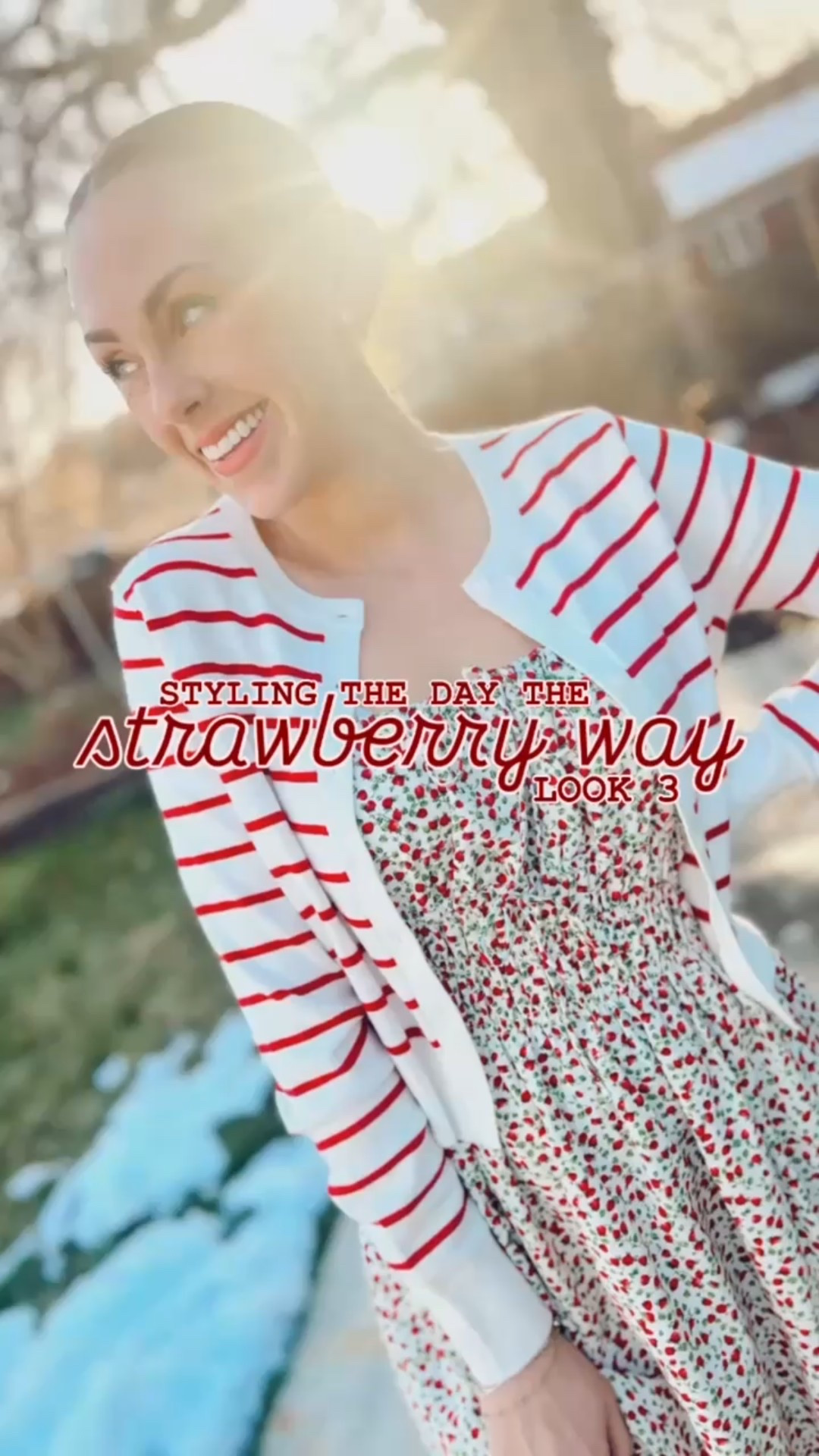 Taking a deep dive into each of the styles looks I presented on @studio5ksl! 
LOOK 3: Strawberry & Stripes! This dress has the prettiest floral feel to it, a breezy, feminine, spring garden dress and striped sweater, paired with basket weaved shoes. Shop the head to toe look right here!

#LTKSaleAlert #LTKFindsUnder100 #LTKSeasonal