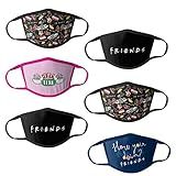 Warner Bros Friends Kids Reusable Mask Multipack, OSFA | Amazon (US)