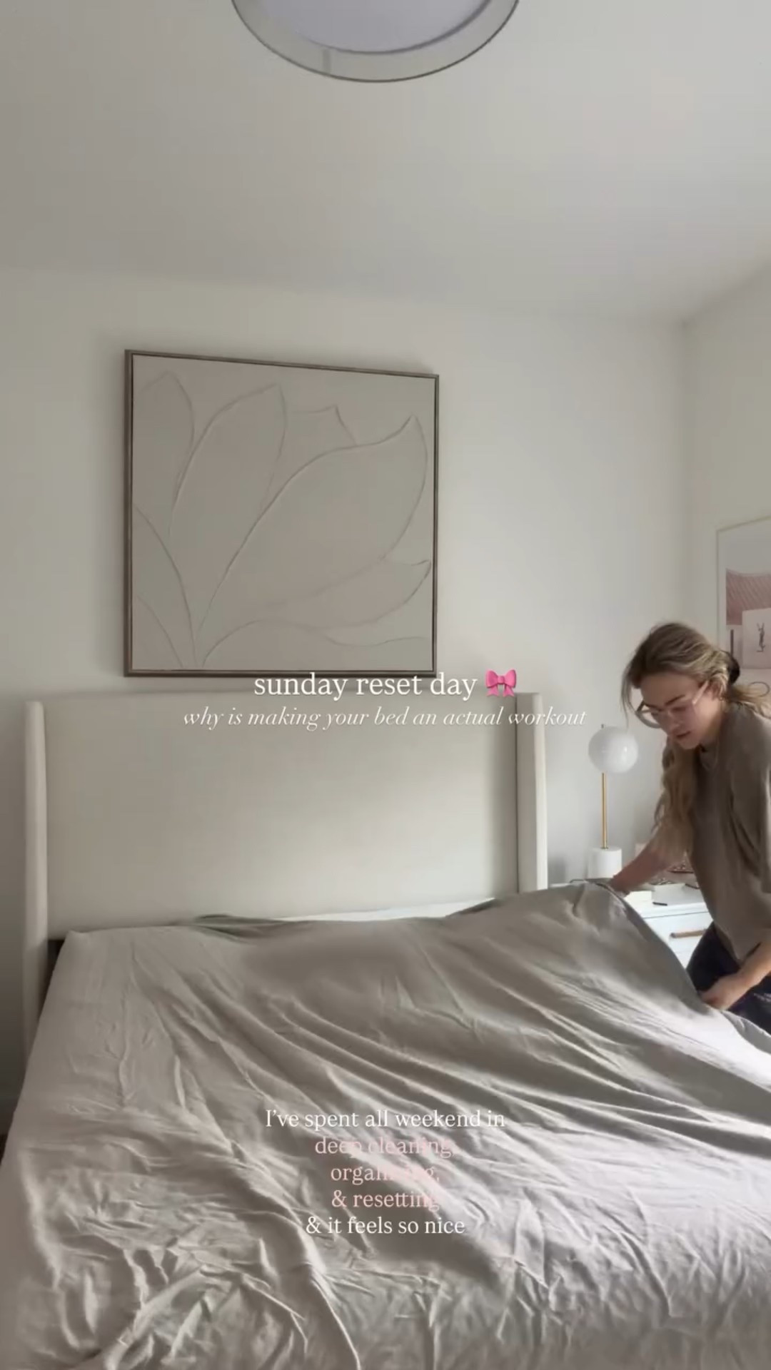 Sunday Reset🩷

#LTKHome #LTKmorningroutine #LTKSeasonal