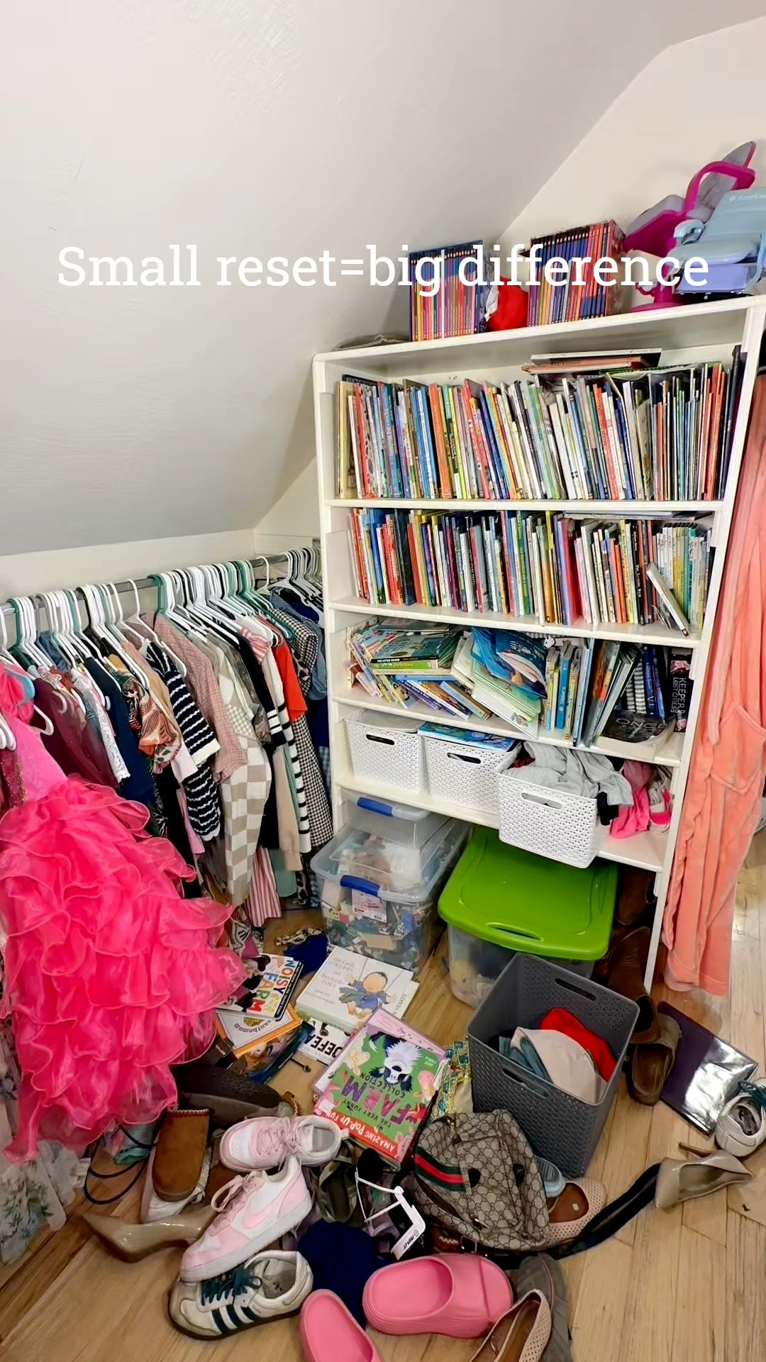 A simple, realistic reset of my kids’ closet — organizing books, legos, and dolls in a way that’s easy to maintain. I focus on clear containers, simple categories, and systems my kids can actually use. These are everyday organization pieces I rely on to keep clutter from piling back up.

My favorite baskets used are linked here 🤍

#kidsorganization
#closetorganization
#toyorganization
#homeorganization
#realistichome
#organizedhome
#momlife