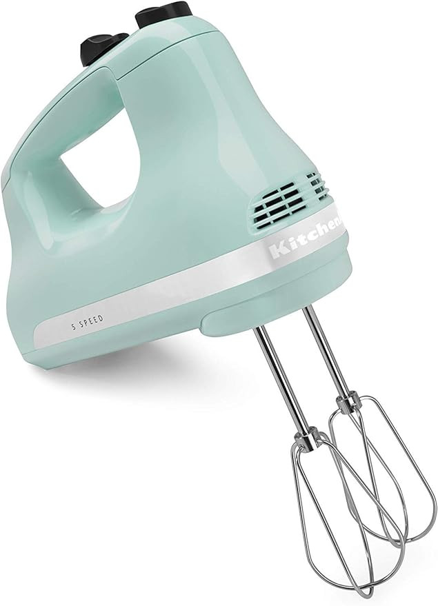 KitchenAid RKHM5IC 5-Speed Ultra Power Hand Mixer, Ice Blue (RENEWED) CERTIFIED REFURBISHED | Amazon (US)