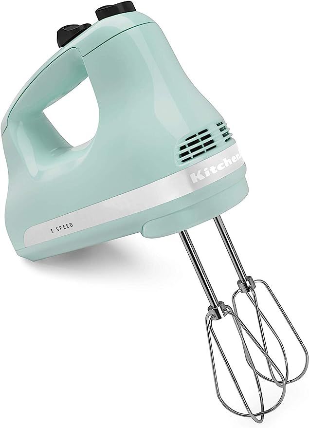 KitchenAid RKHM5IC 5-Speed Ultra Power Hand Mixer, Ice Blue (RENEWED) CERTIFIED REFURBISHED | Amazon (US)