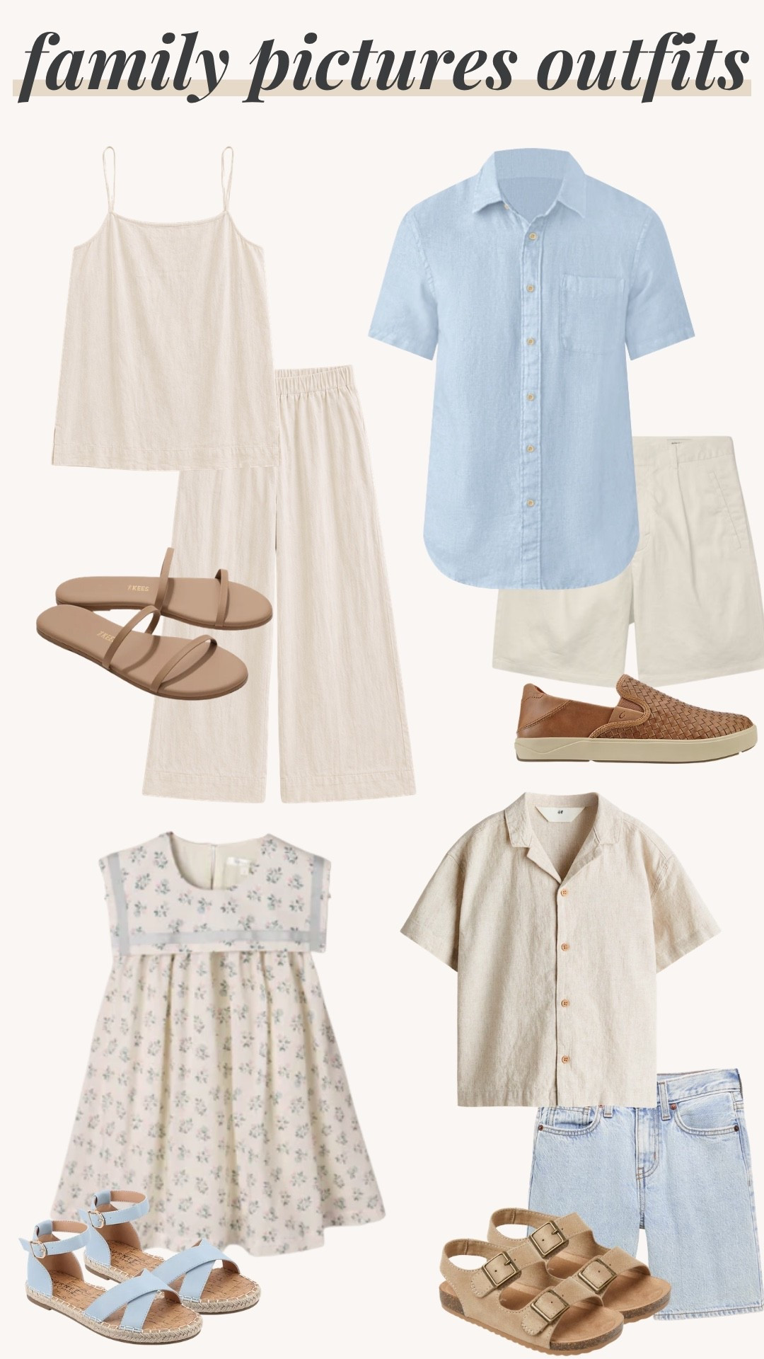 summer linen outfits, linen family outfits, 90s summer outfits, vintage summer style, minimalist linen clothing, neutral linen outfits, matching family linen outfits, breathable summer outfits, beach family photo outfits, coordinated neutral outfits, relaxed summer style, oversized linen shirts, linen dresses summer, casual chic family outfits, timeless summer fashion, soft neutral palette outfits, effortless summer looks, vacation family outfits, coastal linen style, summer photoshoot outfits

#LTKootd #LTKmomlife #LTKKids