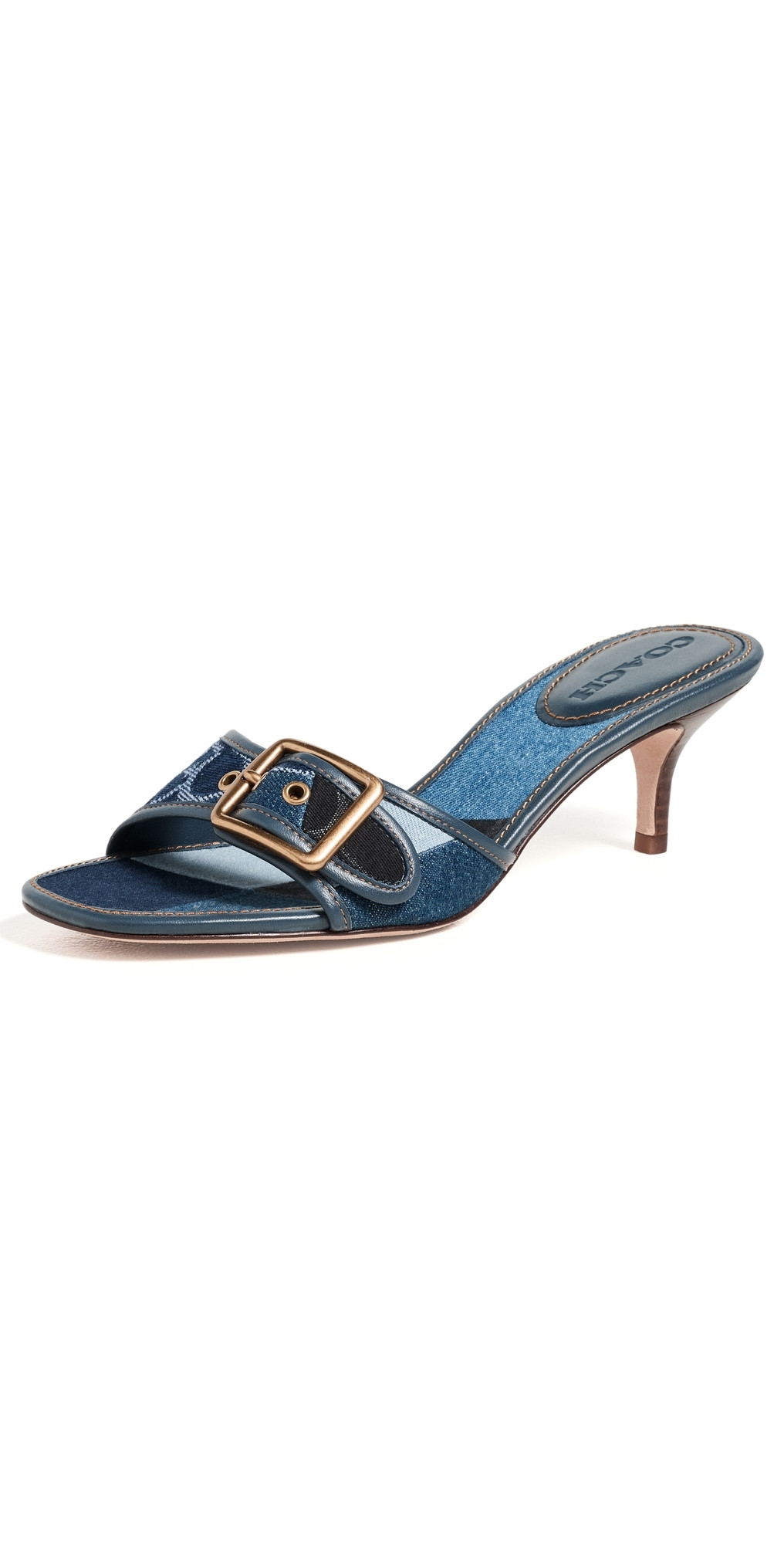 Coach Margot Sandals Denim Multi 8 | Shopbop