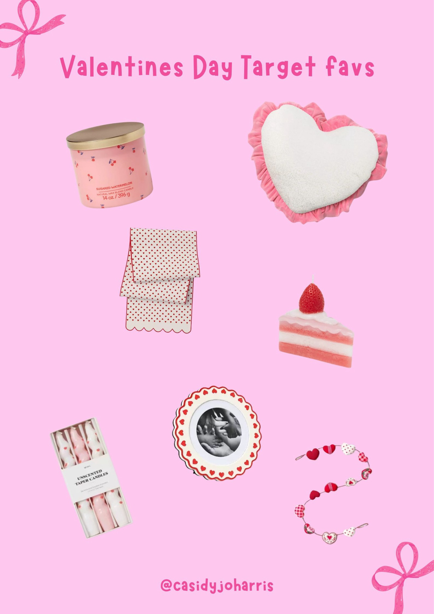 Loving these Valentine’s Day target finds!! The cake candle is so cute!! 🍰💗💌