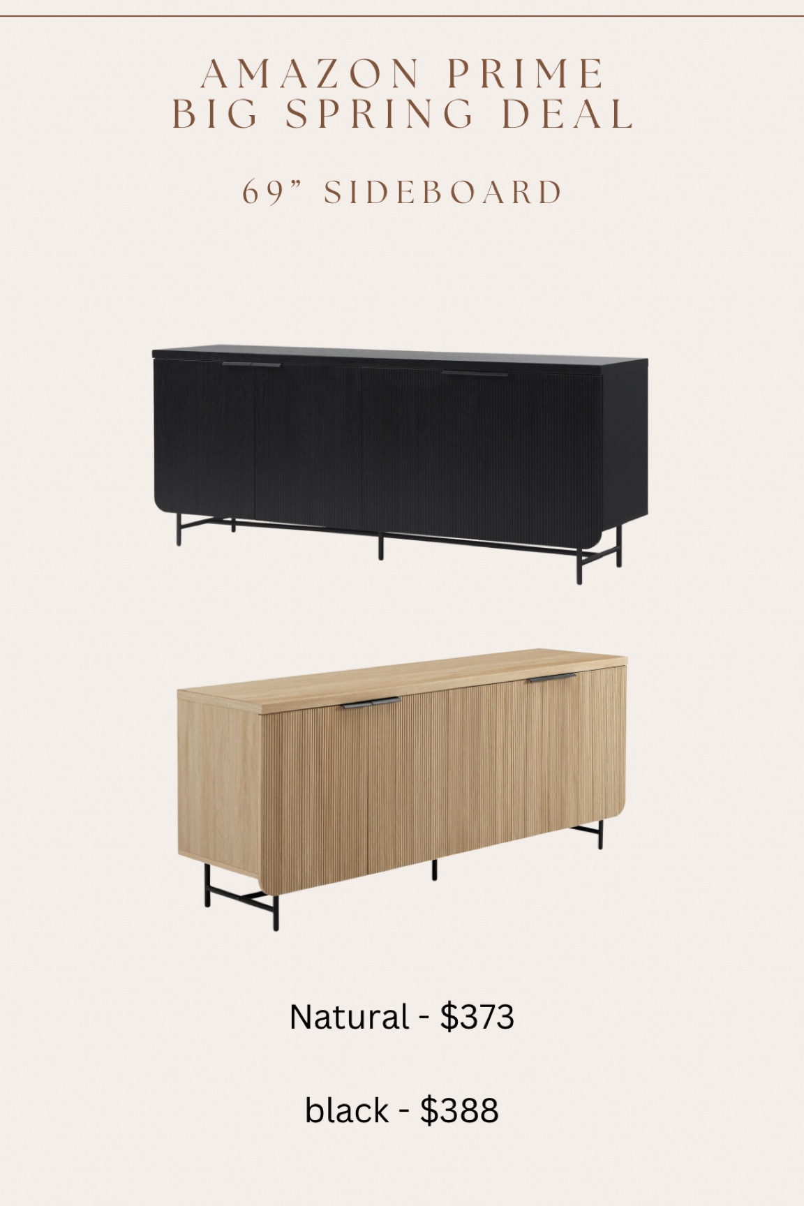 This popular fluted sideboard is on sale!!! One of the best prices for this size & style! 

#LTKsalealert #LTKhome