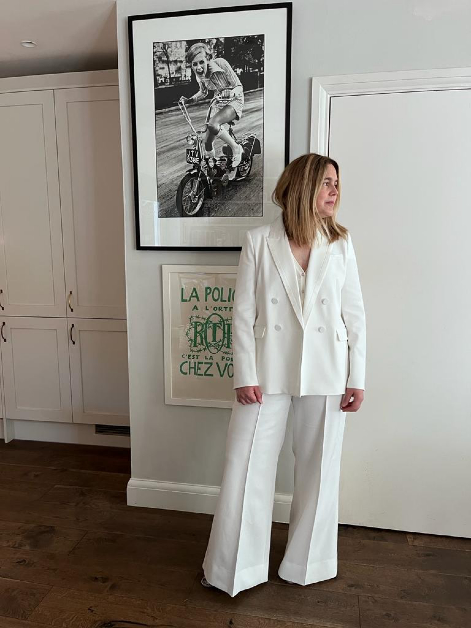Wearing ME+EM 🤍

White trouser suit, white tux, tux tailoring, white blazer, white flared trouser, silk knit vest, classic layering, layering pieces

#LTKSeasonal #LTKstyletip #LTKwedding