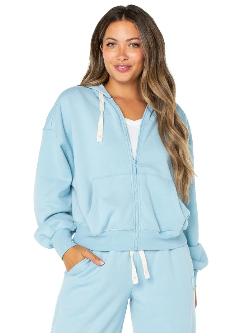 Celebrity Pink Women's Zip Front Hoodie, Sizes XS-4X | Walmart (US)