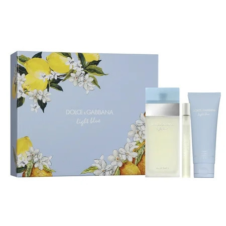 Dolce & Gabbana Light Blue Eau de Toilette Perfume Gift Set for Women 3 Pieces | Walmart (US)
