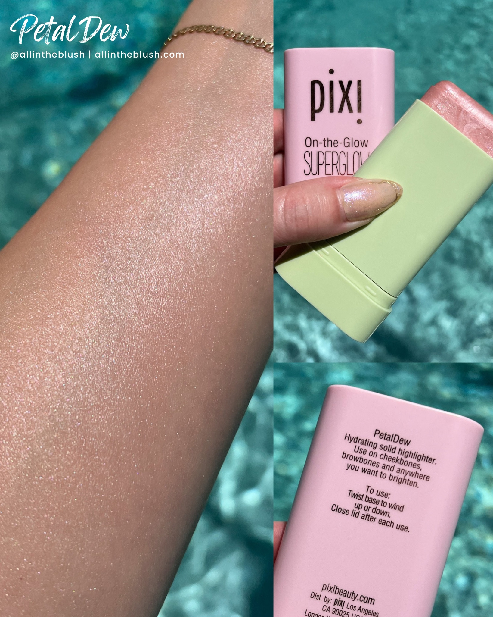 Swatching Pixi’s PetalDew SuperGlow Moisture Stick

#LTKgrwm #LTKBeauty #LTKootd