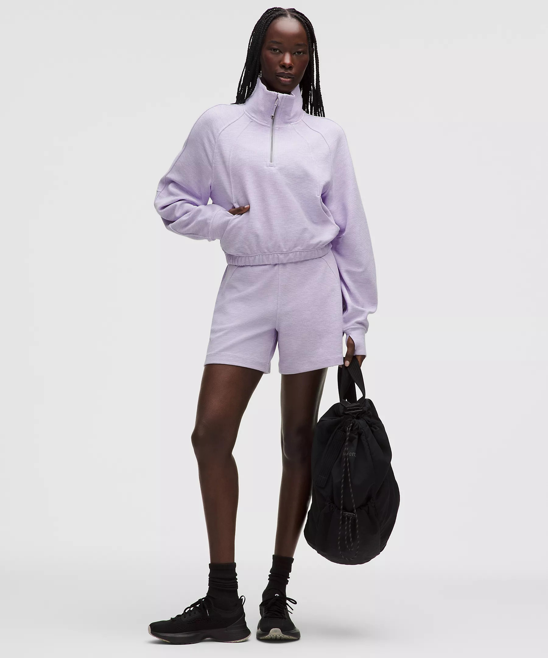 Scuba Cropped Funnel-Neck Half Zip | Lululemon (US)