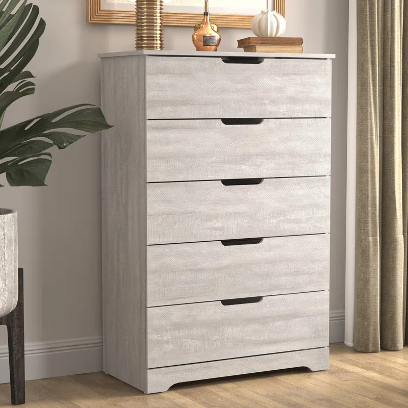 Aroob 5 Drawer 31.5'' W Dresser | Wayfair North America