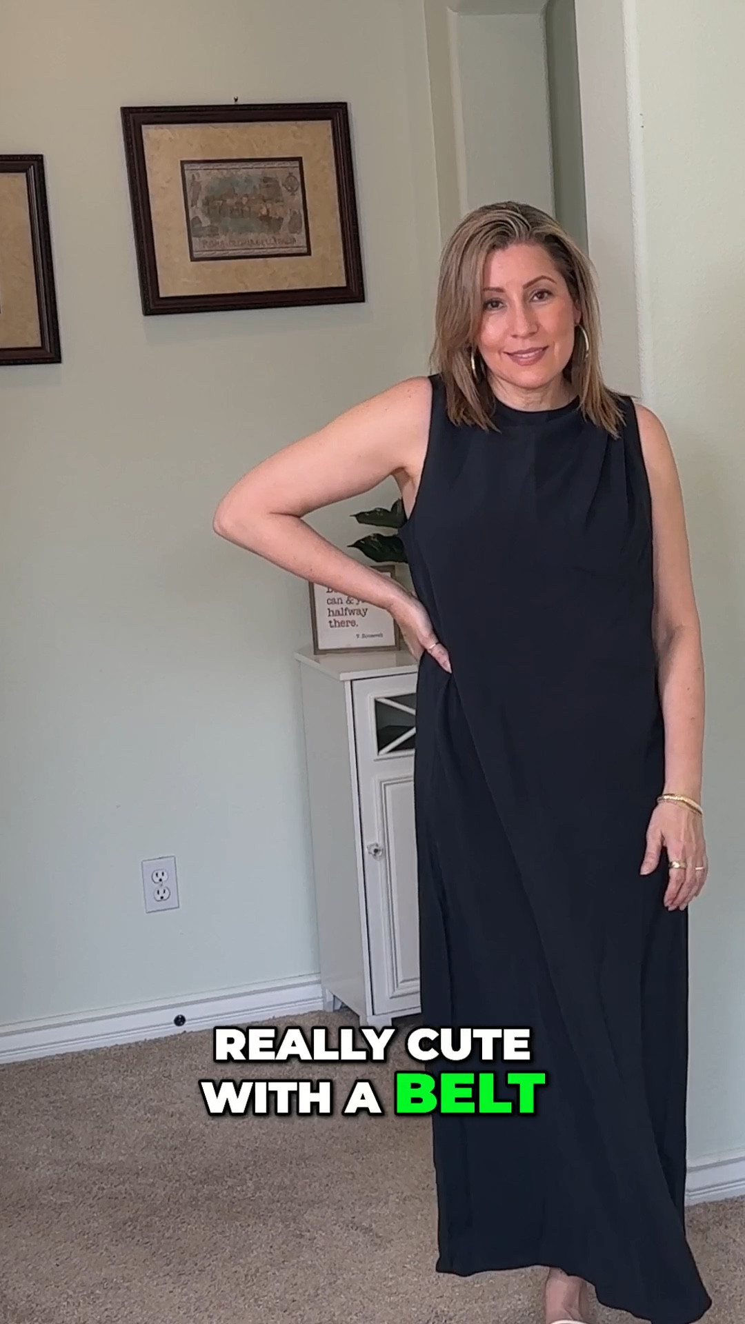 This versatile black maxi dress is a wardrobe staple! Its simple yet elegant design makes it perfect for any occasion. Dress it up with a belt to accentuate your waist and add a touch of style. Whether you’re heading to a casual outing or a more formal event, this dress has you covered. #StylishAndGrateful #FashionStaple #BlackMaxiDress #VersatileStyle #AffiliateLinks

#LTKOver40 #LTKMidsize #LTKSeasonal