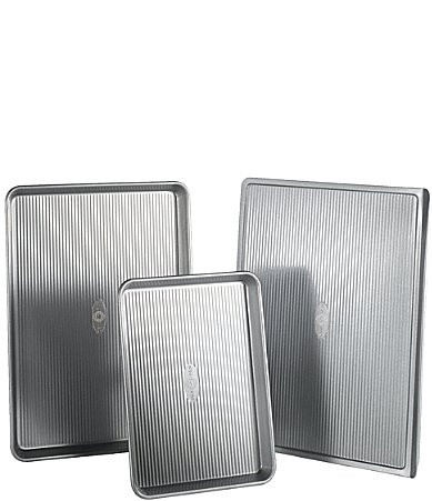 USA Pan 3-Piece Sheet Pan Bakeware Set | Dillard's