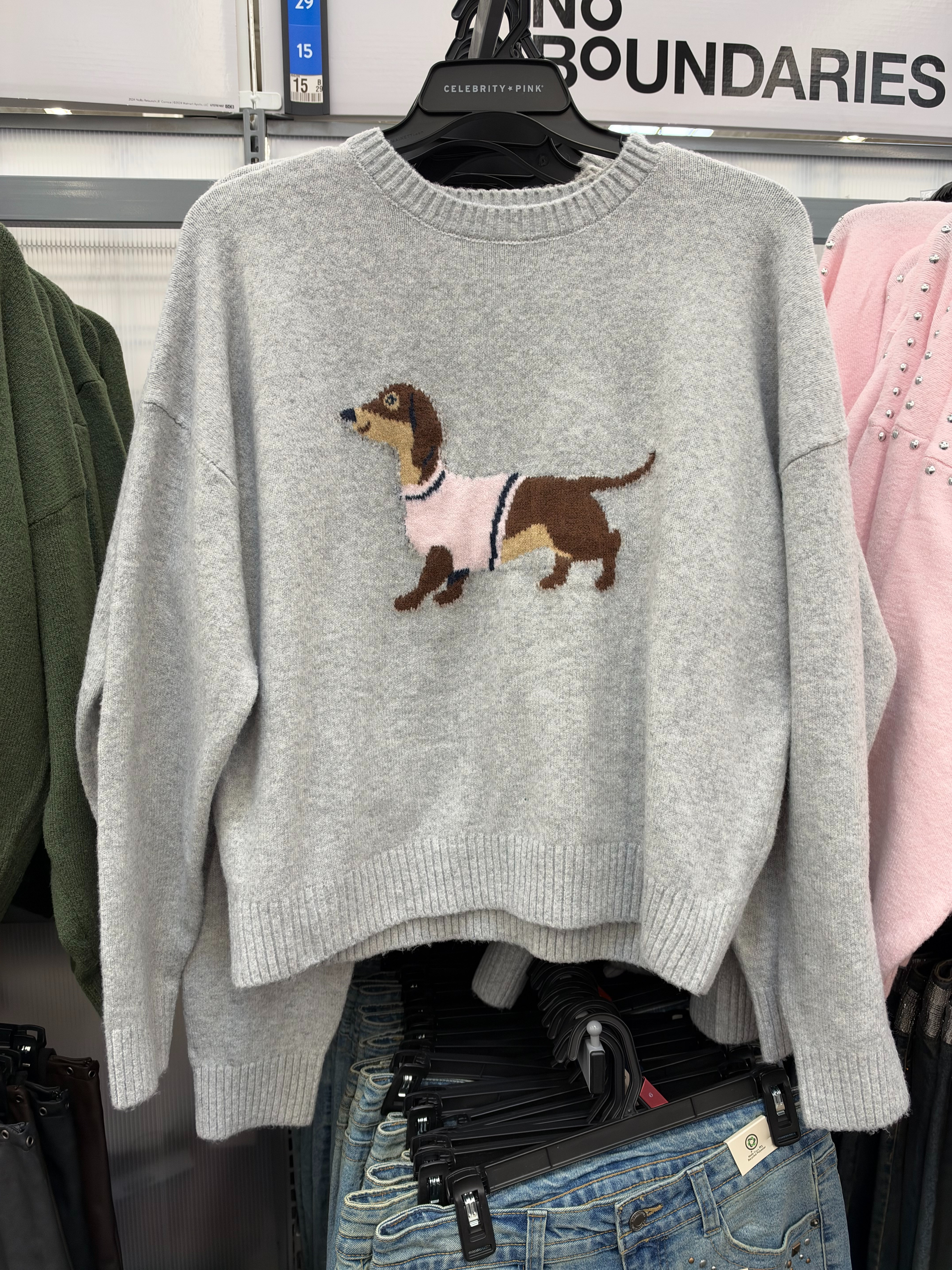 The cutest Walmart sweater find for fall! This adorable gray dachshund sweater is giving cozy, preppy fall fashion with a playful twist. Perfect for dog lovers, casual weekend outfits, or pairing with your favorite denim and sneakers! Tap to snag this cute graphic sweater and save it for your next Walmart shopping trip!

fall outfits women over 50, fall wedding guest dresses, fall dresses, wedding guest dress summer, date night outfits, fall fashion hauls, halloween decorations, fall decor, fall shoes, country concert outfits 

 #LTKdayinmylife #LTKgrwm #LTKootd