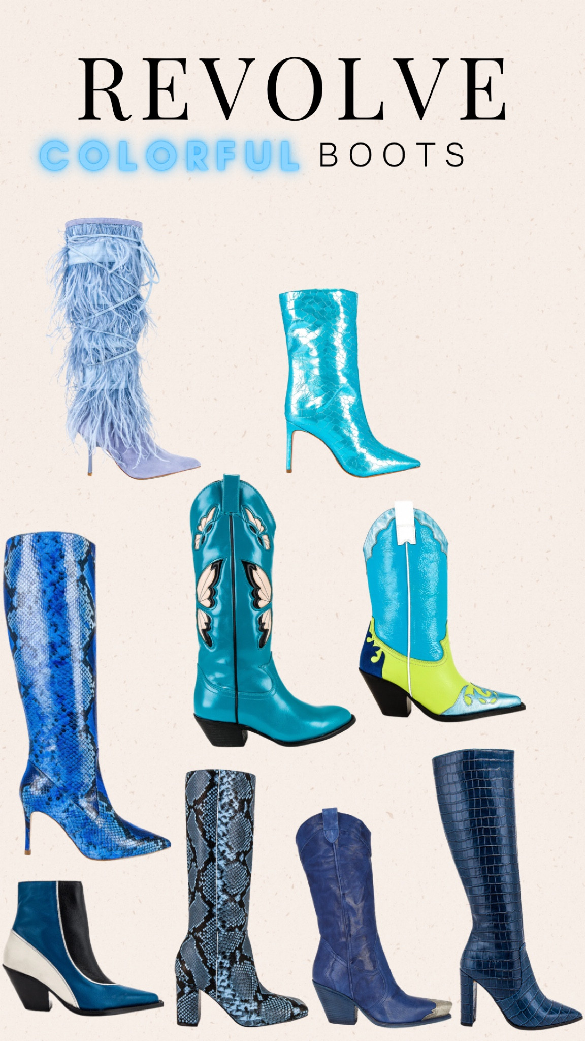 Blue boots to add to your wardrobe! Great for all year round 

#LTKshoecrush #LTKSeasonal #LTKstyletip