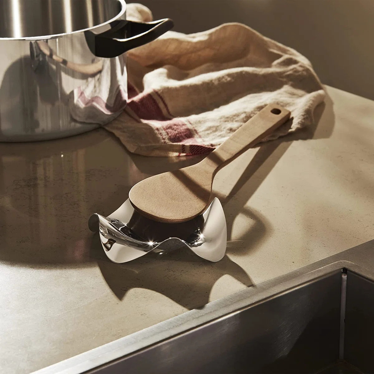 Blip 18/10 Stainless Steel Novelty Spoon Rest | Wayfair North America