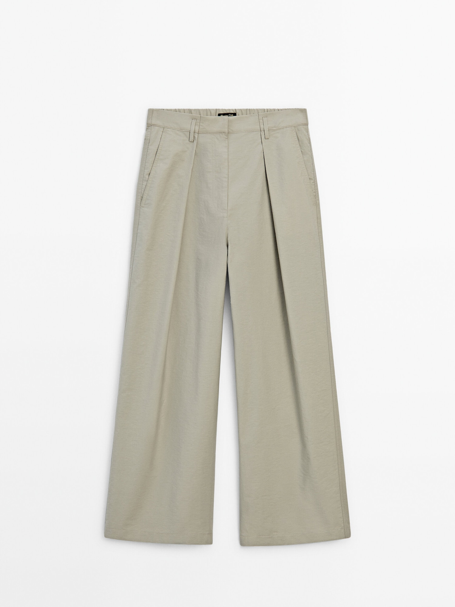 Technical trousers with darts | Massimo Dutti US