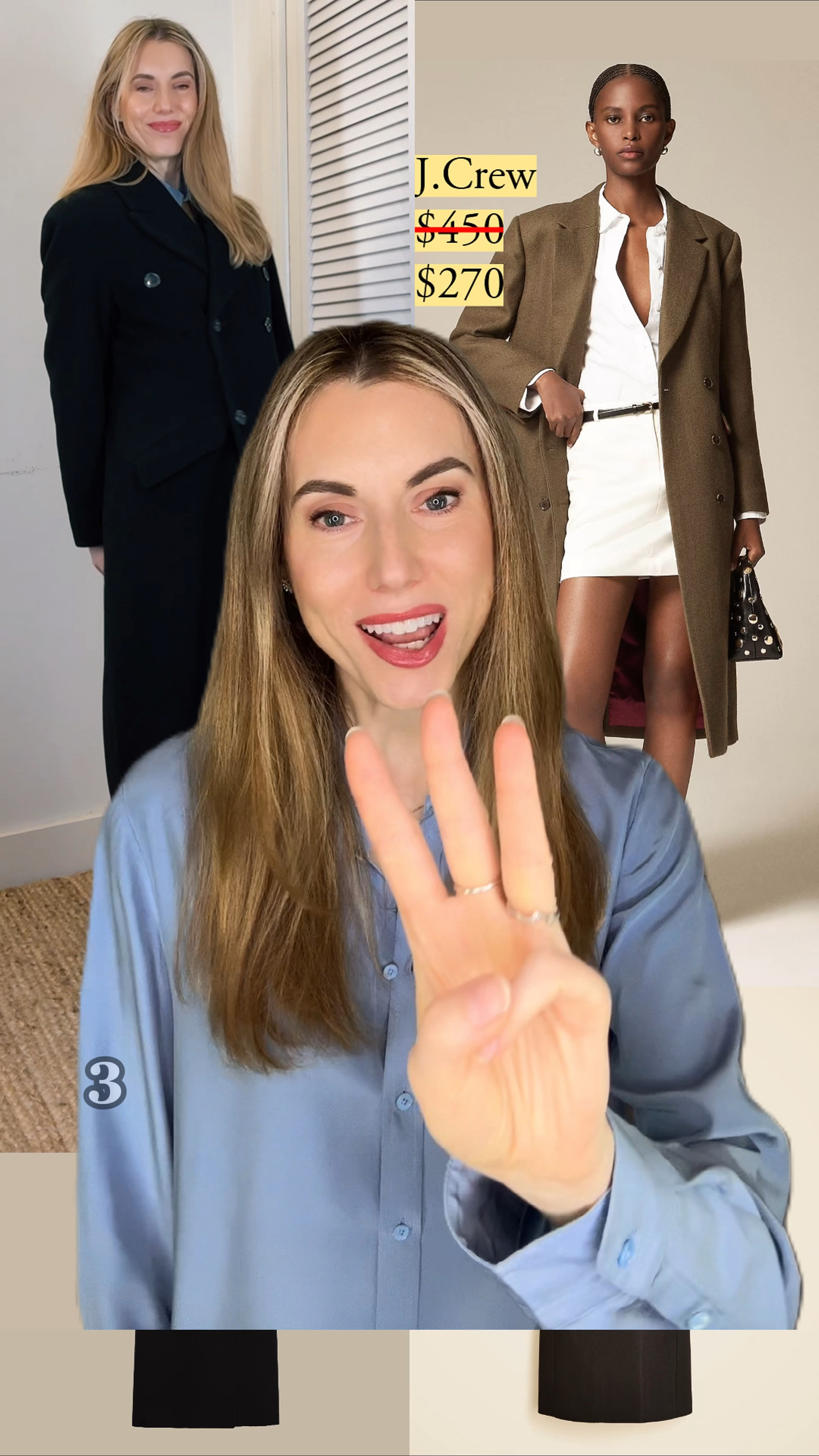 My black coat is from Club Monaco, and I love how it looks years and years after I got it. It’s well out of stock, but I’ve got lots of other options.

Sailor jeans (with slim olive coat)
J.Crew High-rise sailor denim trouser in 1996 semi-stretch in Dani Beca wash, size 25

Straight jeans (with black classic coat)
AGolde Riley Long High Rise Straight Jeans, color: Cove, size 26

Silk button down
Banana Republic The Perfect Silk Shirt, color: crisp blue water, size S

Loafers:
8 by Yoox, Polish Leather Penny Loafer, size 9 (the binding is rough and needs moleskin tape imo)

My size: 5’7”, usually 26 jeans, 0-4 in US sizes. Shoes: 38.5

#wintercoat #jcrew #classicstyle #classiccoat

#LTKStyleTip #LTKWorkwear #LTKSeasonal