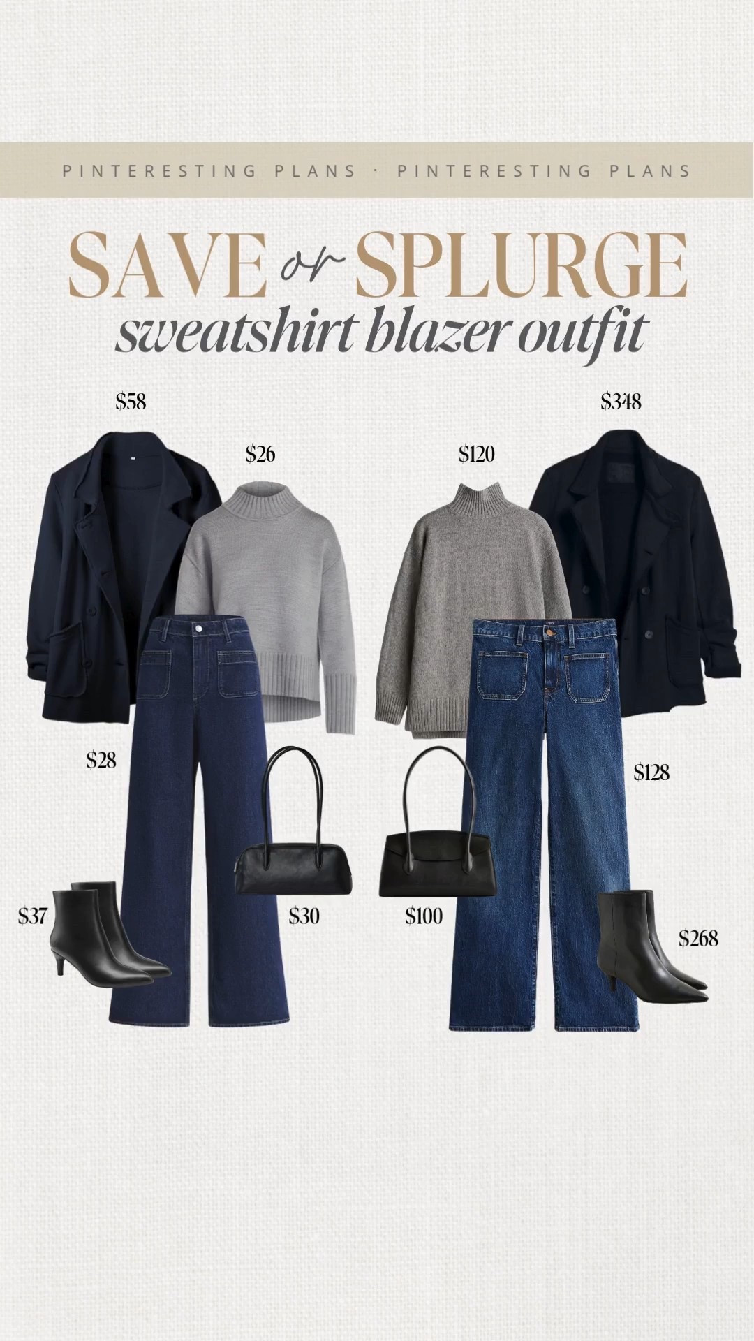 Save or splurge sweatshirt, blazer outfit idea 🙌🏻🙌🏻

Work outfit, winter outfit, winter style, blazer, sweater, jeans

#LTKHoliday #LTKSeasonal #LTKootd

#LTKHoliday #LTKSeasonal #LTKootd

#LTKSeasonal #LTKootd #LTKHoliday