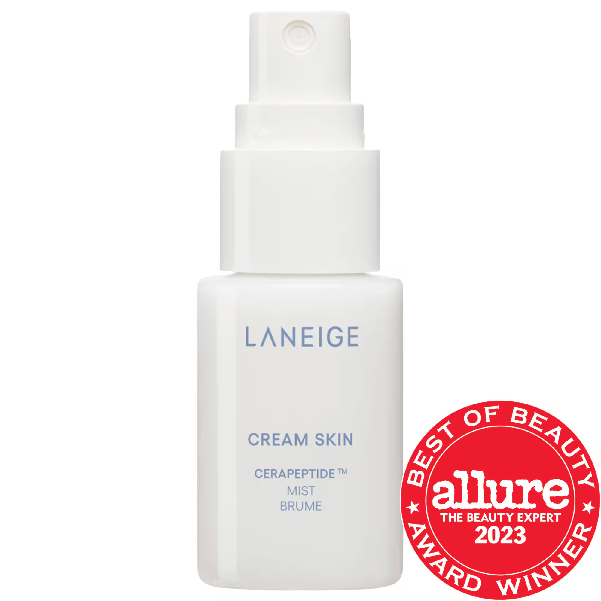 LANEIGE Mini Cream Skin Milky Toner Mist with Ceramides and Peptides 30ml Mist Pump | Sephora (US)